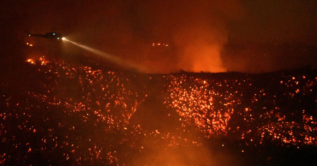 Пожар в Калифорнии Пожар в Калифорнии