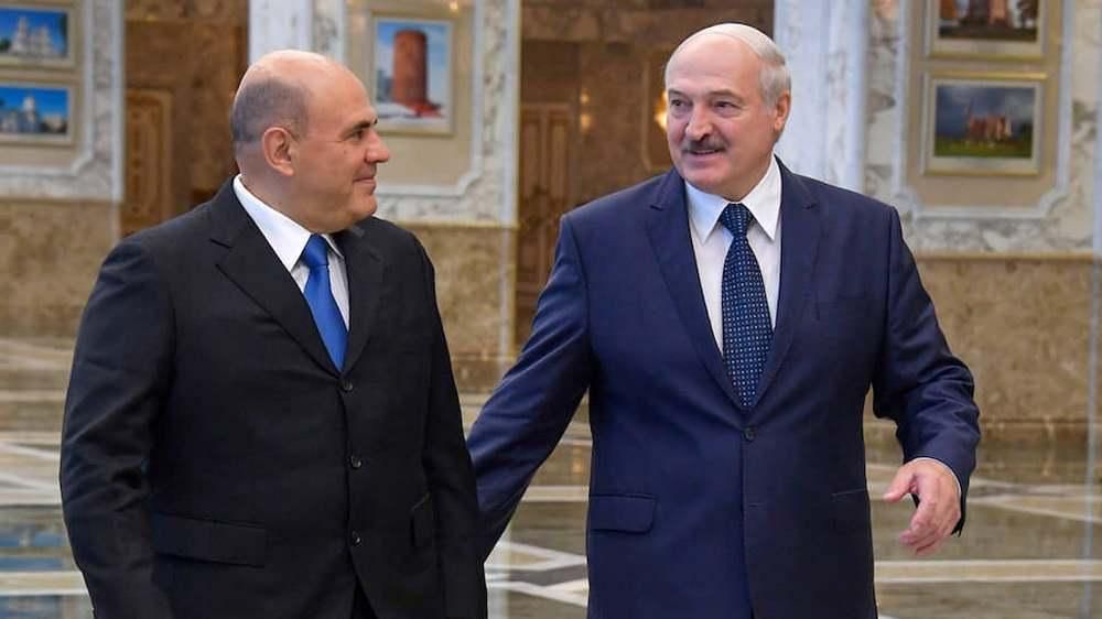 Мишустин и Лукашенко