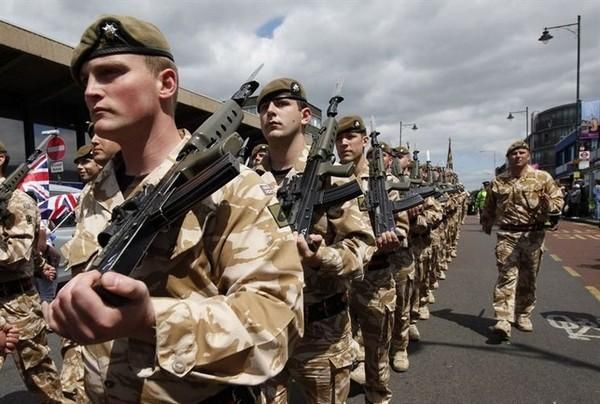 Военнослужащие Великобритании