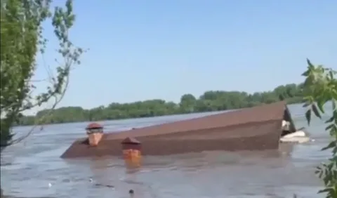 Херсон ушел под воду