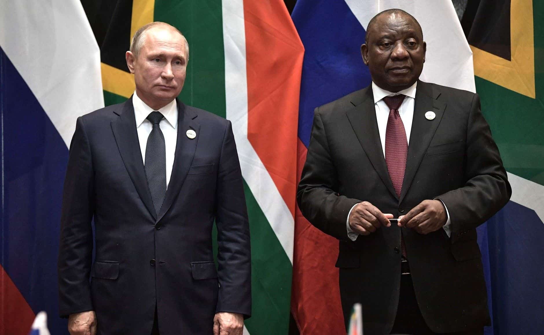 Путин и Президент ЮАР