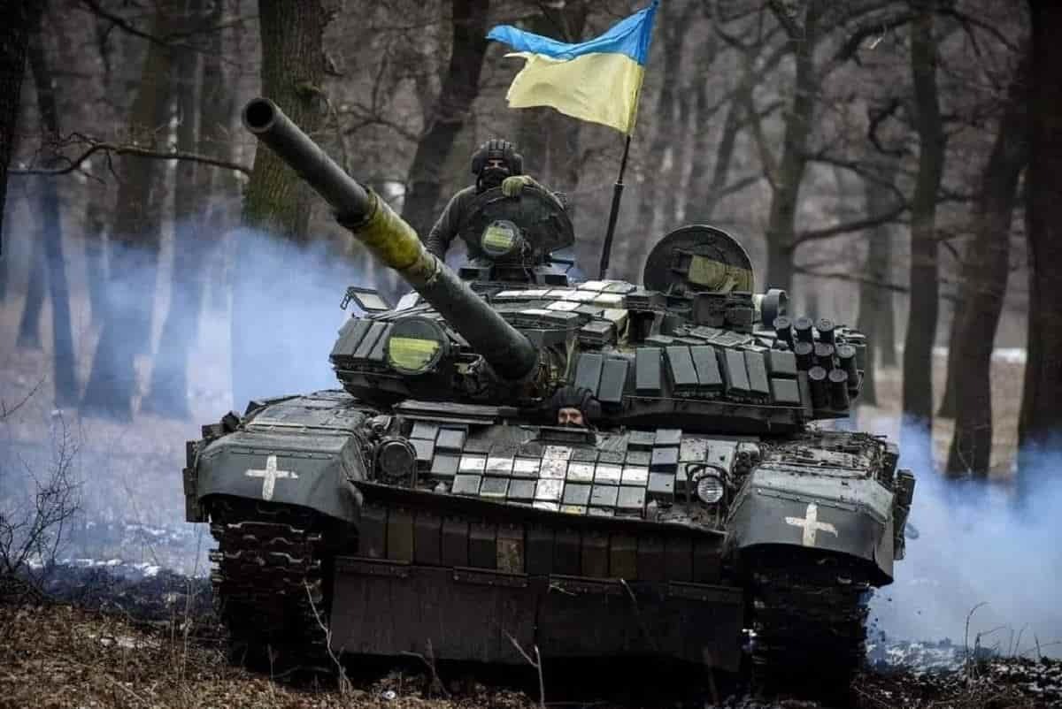 Танк ВСУ Т-72Б3 