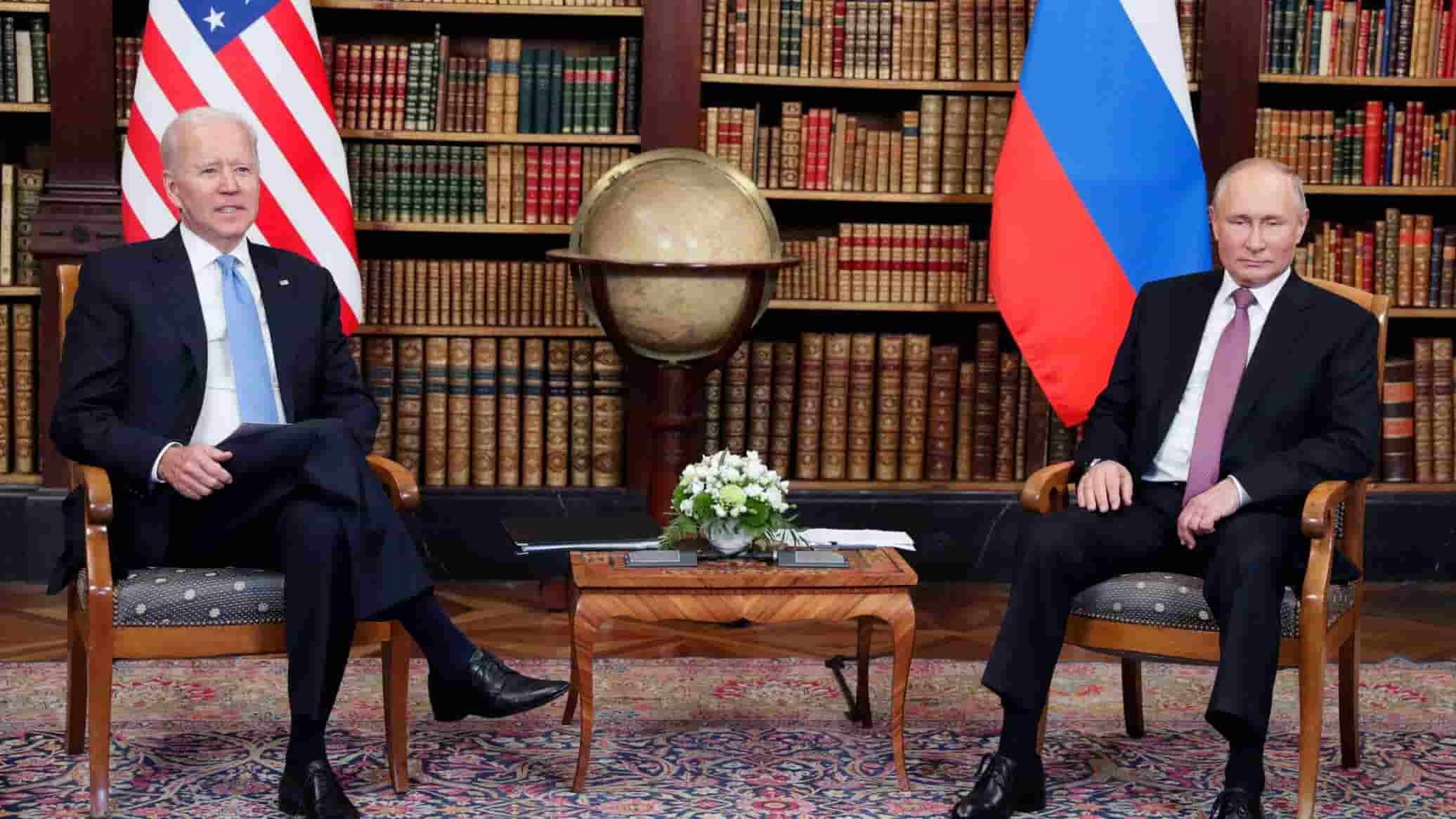 Байден и Путин