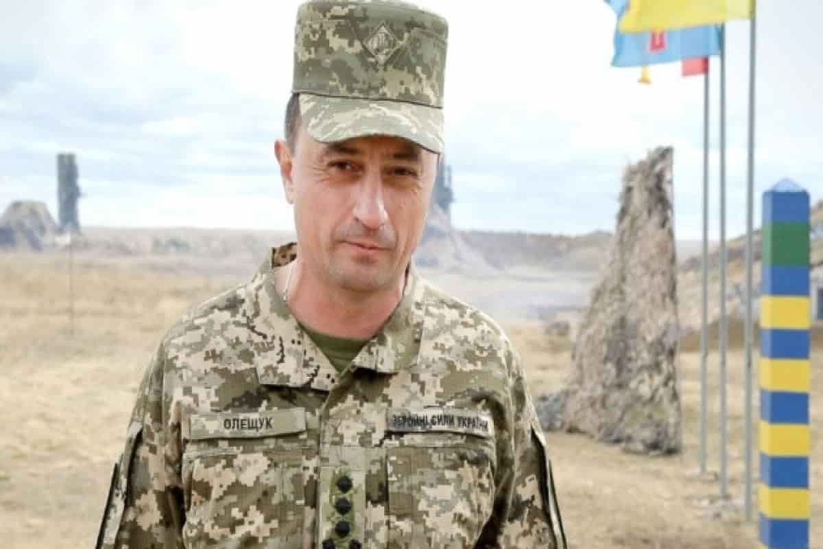 Глава ВВС Украины Олещук