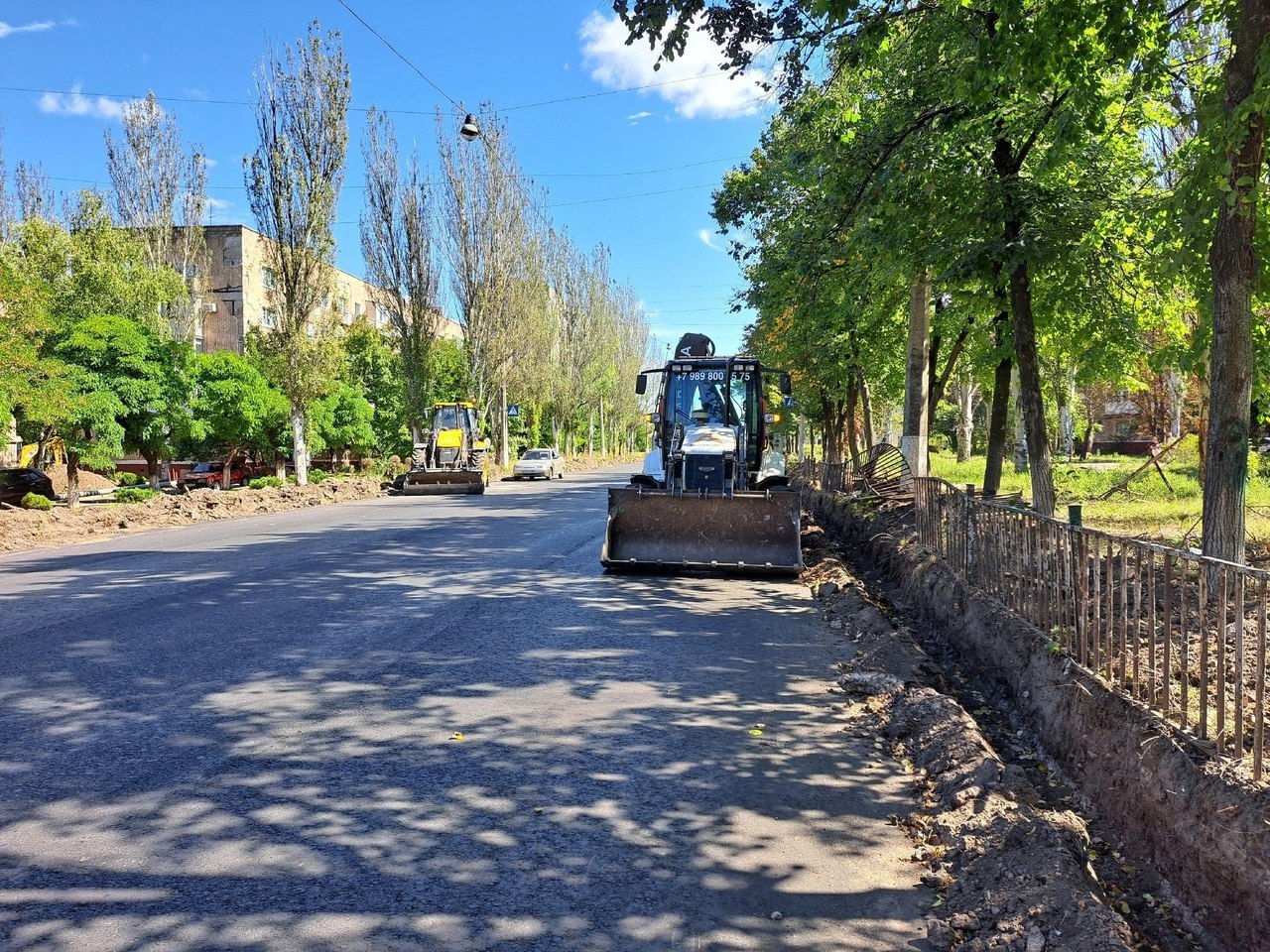 Ремонт дорог в Горловке